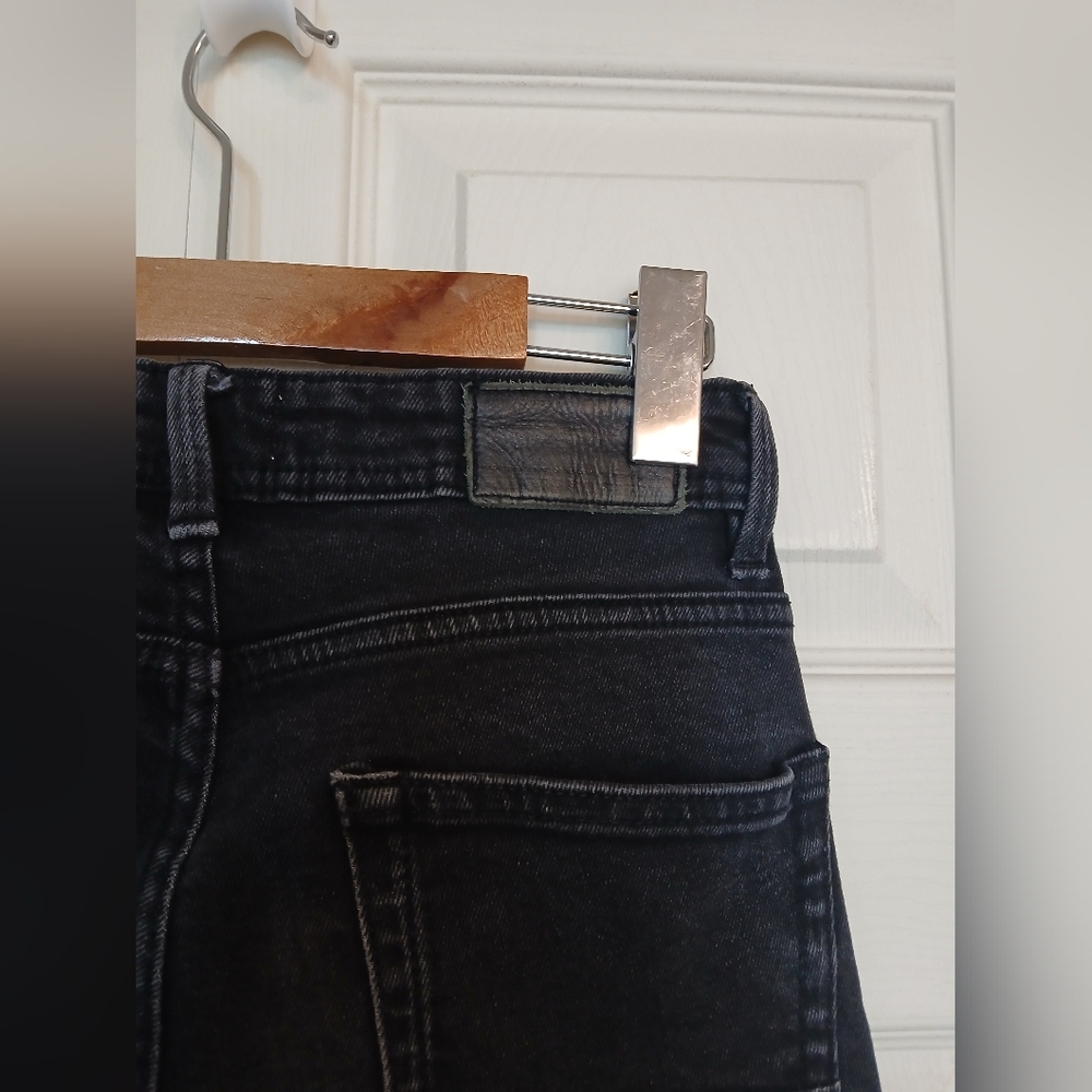 PULL & BEAR Black Cotton Jeans, Size 36 - Picture 10 of 11